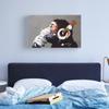 Thinking Monkey Business Plakát a tisk na zeď poslech hudby Malba Toaleta Dekor Černý Bílý Art Picture