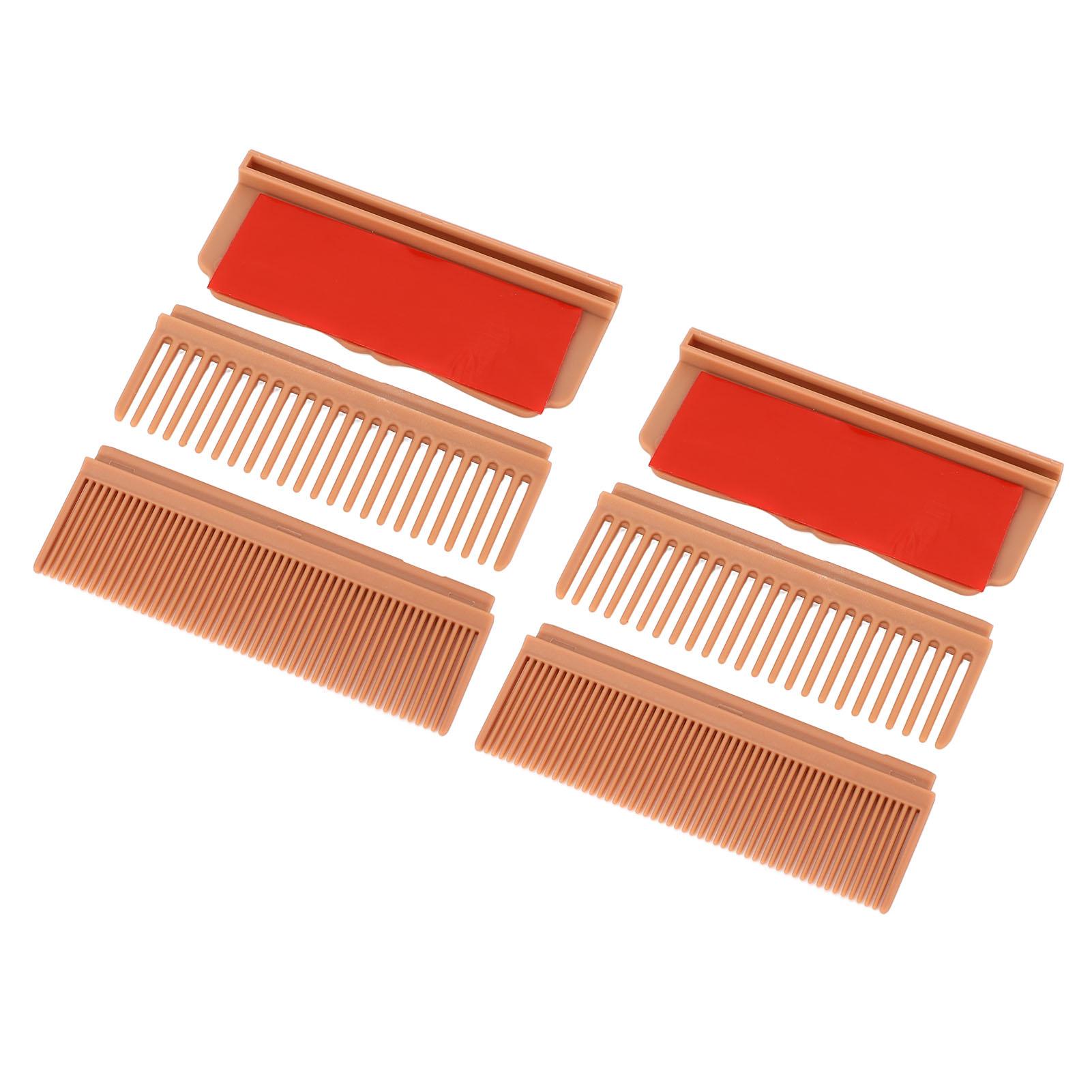 

Насадка-расческа для выпрямителя волос Высокотемпературная PPS Углеродное волокно Широкий Мелкий зуб Плоский утюжок Зажим