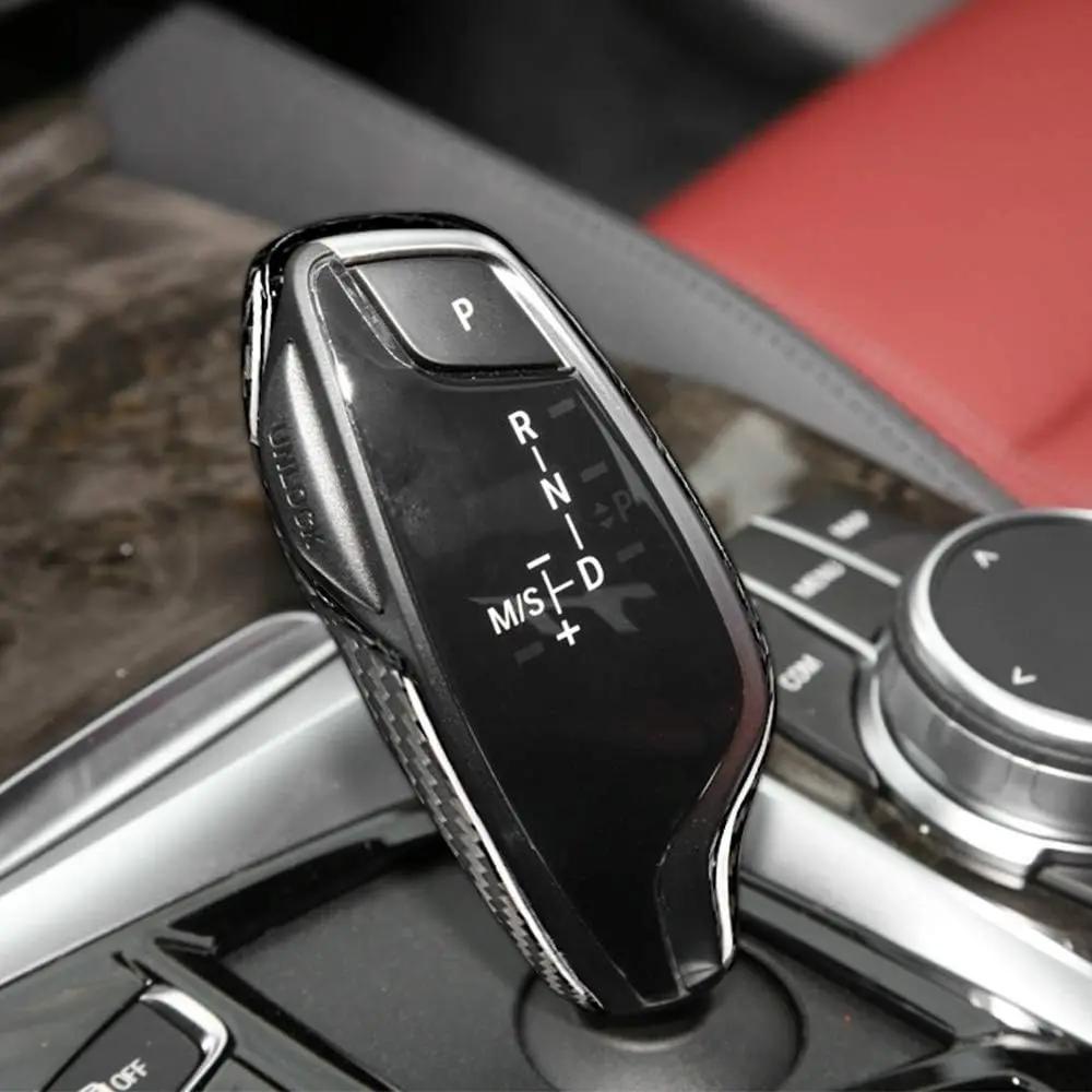 Kohlefaser-Schaltknaufabdeckung für BMW G30 G31 G11 G01 G02 G32 GT