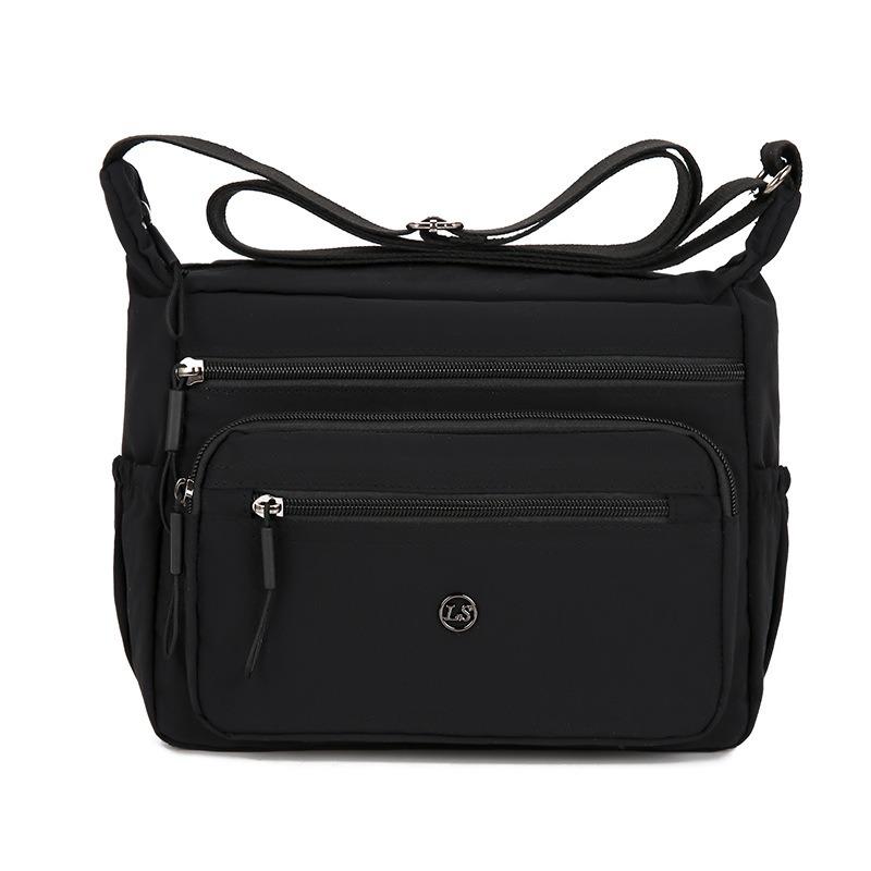 New lightweight solid color simple small square bag medium old mother one shoulder oblique span women's bag