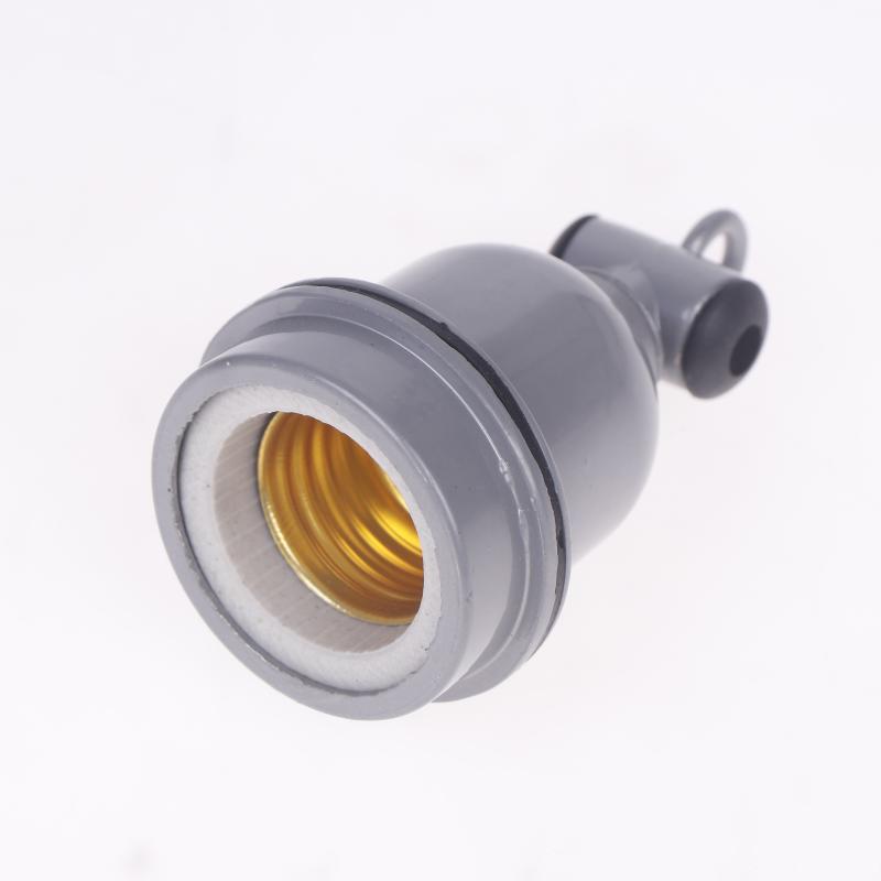 

1 Piece Ceramic Insulated E27 Light Socket Animal Heating Lamp Holder Screw Plug Adapter Converter For Industrial Heating 1pcs