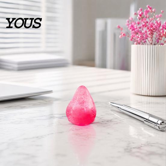 Finger Exercise Toy Water Drop Stress Relief Toy, Anxiety Reduction Waterdrop Sensory Clear Office Desk Pinch Fidget Portable Decompression Ball