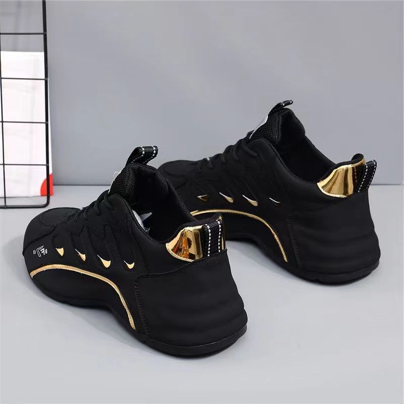 Fashion Men's Shoes 2024 Summer New Sneakers for Men Lightweight Soft Unisex Leather Comfort Platform Vulcanized Shoes Zapatillas Hombre