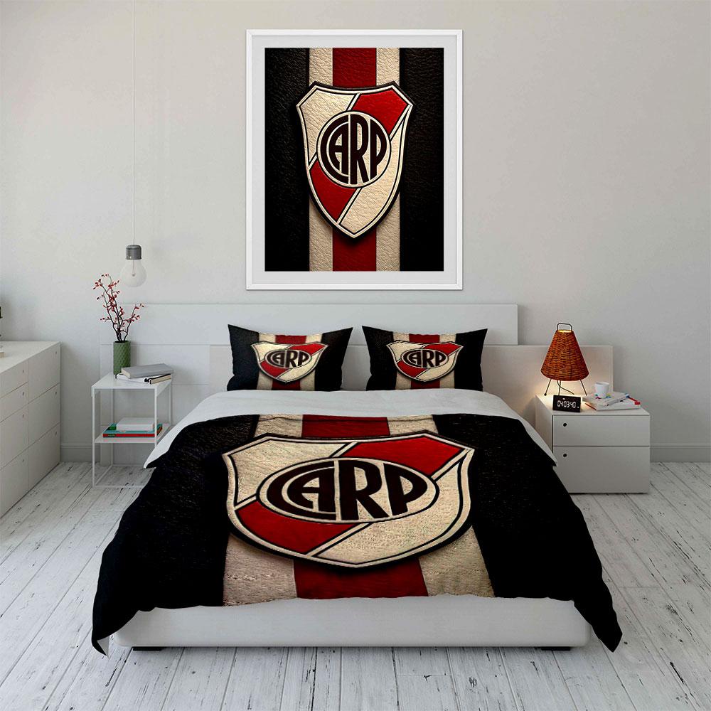 "Red Black Shield Bedding Set" Bedding Duvet Cover Set Duvet Cover Pillowcases (1 * Duvet Cover 2 * Pillowcases, without duvet insert)
