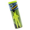 2x Toy Hand Throwing Parachute Kite Toy, Fluorescent Dreen + Blue