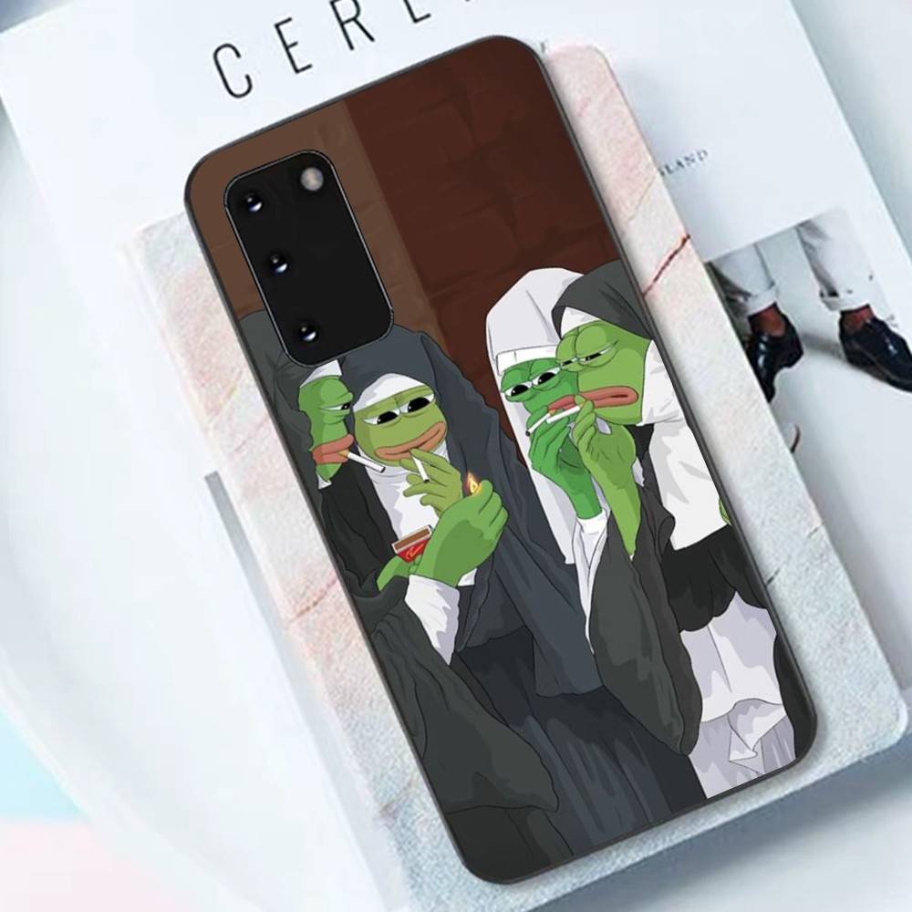 

Интернет-мем Грустный Пепе Лягушонок Чехол для телефона Samsung S 24 Fe 25 Ultra Plus 20 Lite 21 30 22 23 24 22 Ultra 5G Fundas Samsung S20 lite 5G