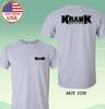 Krank Amplification Men#039;s Grey Size S5XL Unisex T-Shirt