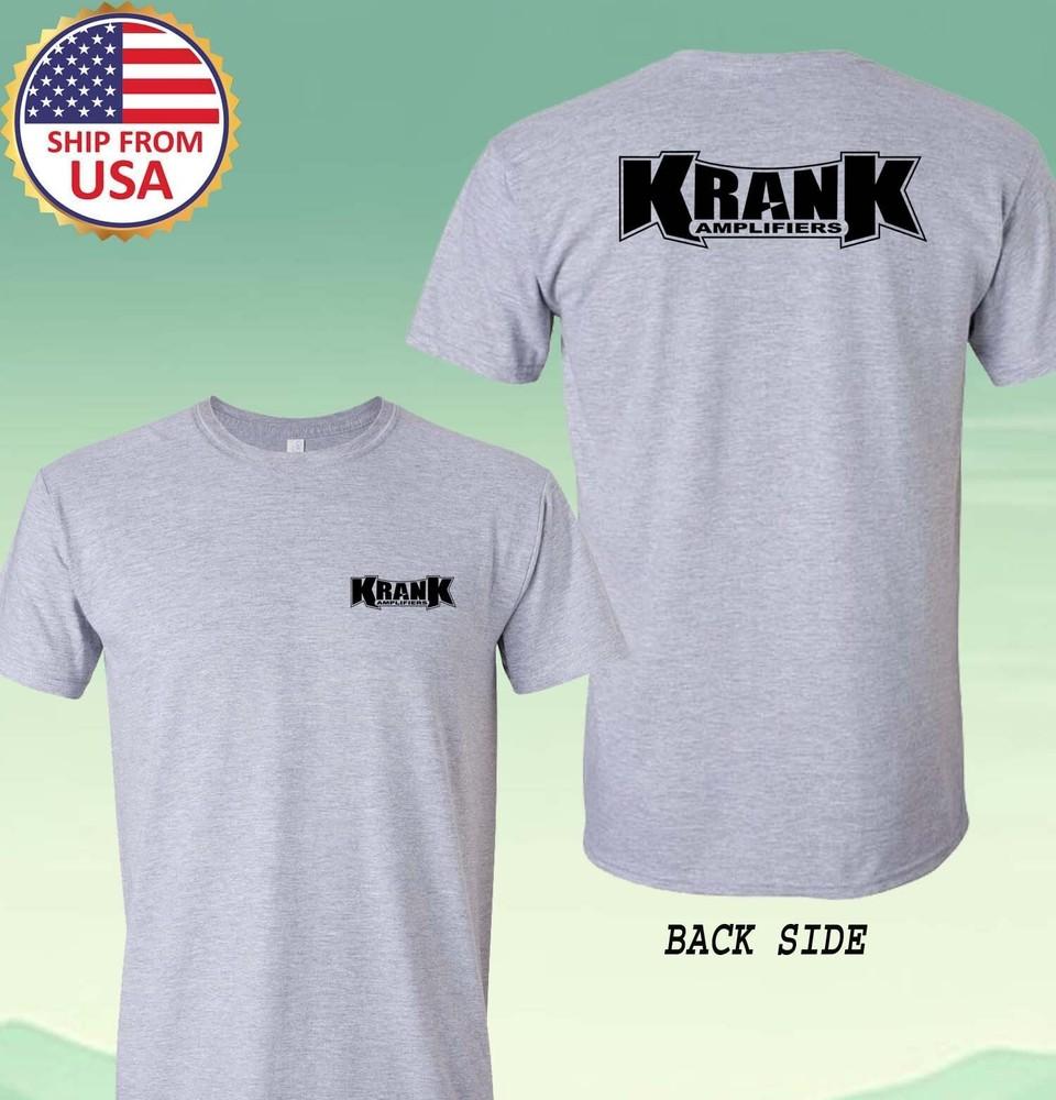 

Krank Amplification Men#039;s Grey Size S5XL Unisex T-Shirt XXL
