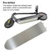 Stainless Steel Electric Scooter Battery Bottom Shield Professional Protective Protector Replacement for 1S/Max/Pro