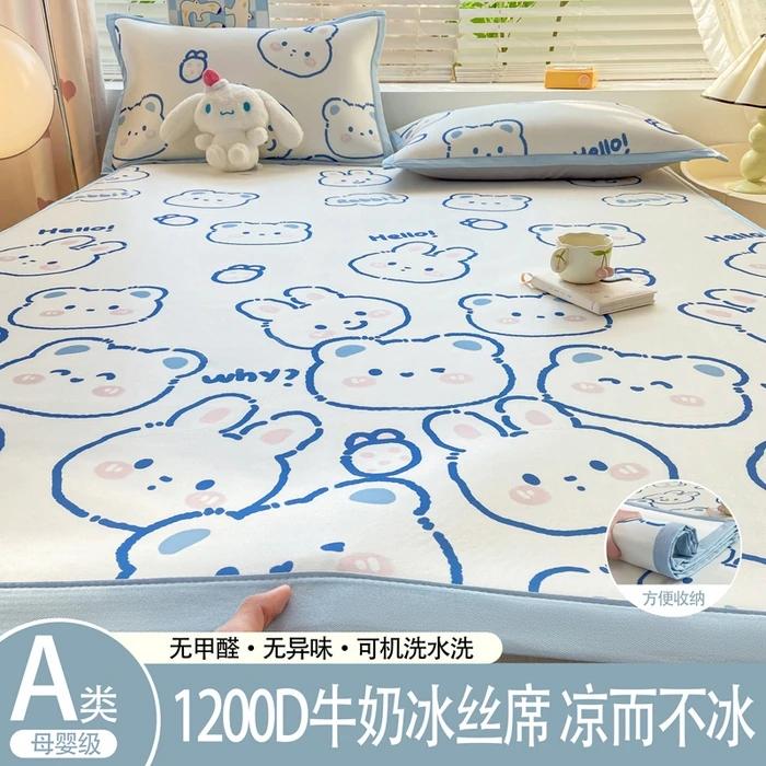 Весна/лето Новинка 1200D цифровая печать карбоновый легкий молочный ледяной шелковый — фото 15