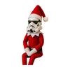 Christmas Sitting Stormtrooper Doll Ornament Collectible Elf Snoop On A Stoop Figurine Novelty Stuffed