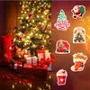 Stickers 50pcs Christmas Santa Claus Waterproof Cartoon Decal Car Decor Laptop