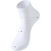 Qisefang Men's Large Size Socks, Chubby Man Antibacterial Deodorant, 44-52 Extra Large Size 45 Plus Size Wide And Fat Short Cotton Socks