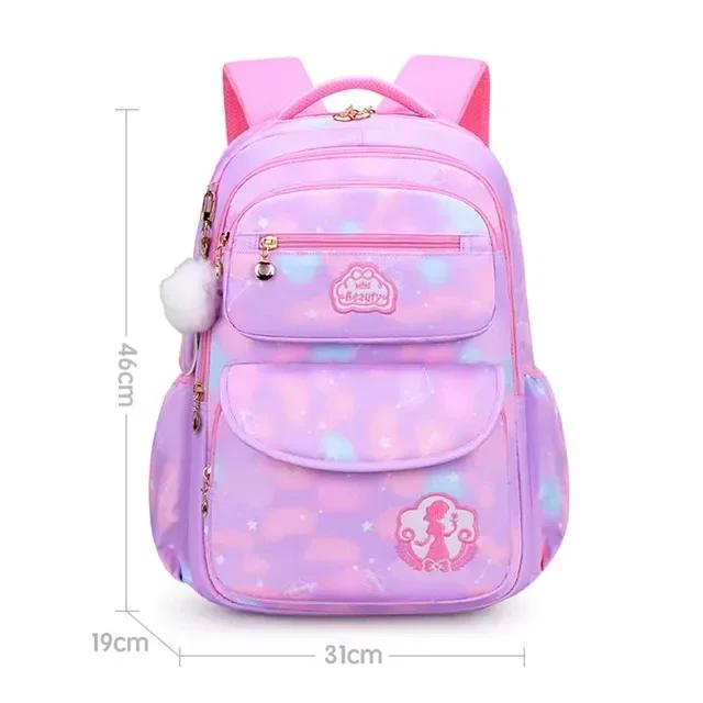 Kinder Mädchen Rucksack Schultasche Rosa für Kind Kind Teenager Schulranzen Grundschule Kawaii Niedlich Wasserdicht