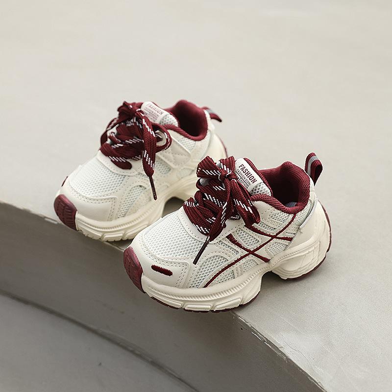

2026Spring new children s shoes, Korean style fashion trendy dad shoes for girls, lightweight and comfortable sports running shoes for boys 22-26Code【One Hand5Doub