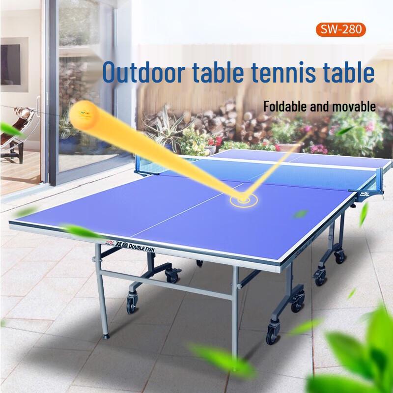 Double Fish Table Tennis Table