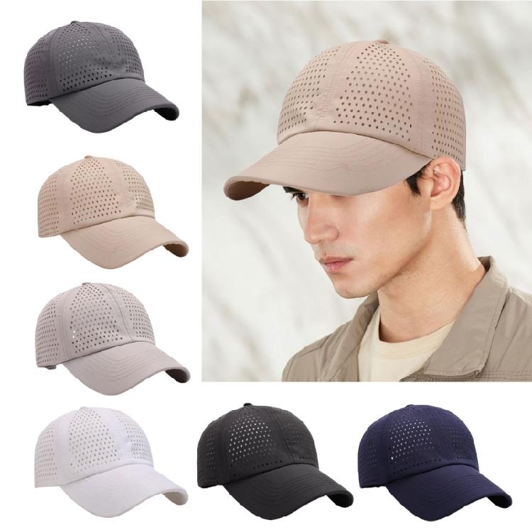 Ventilated Sport Sun Hat Quick Dry Fabric Unisex Adjustable Outdoor Hat 6 Color Variants