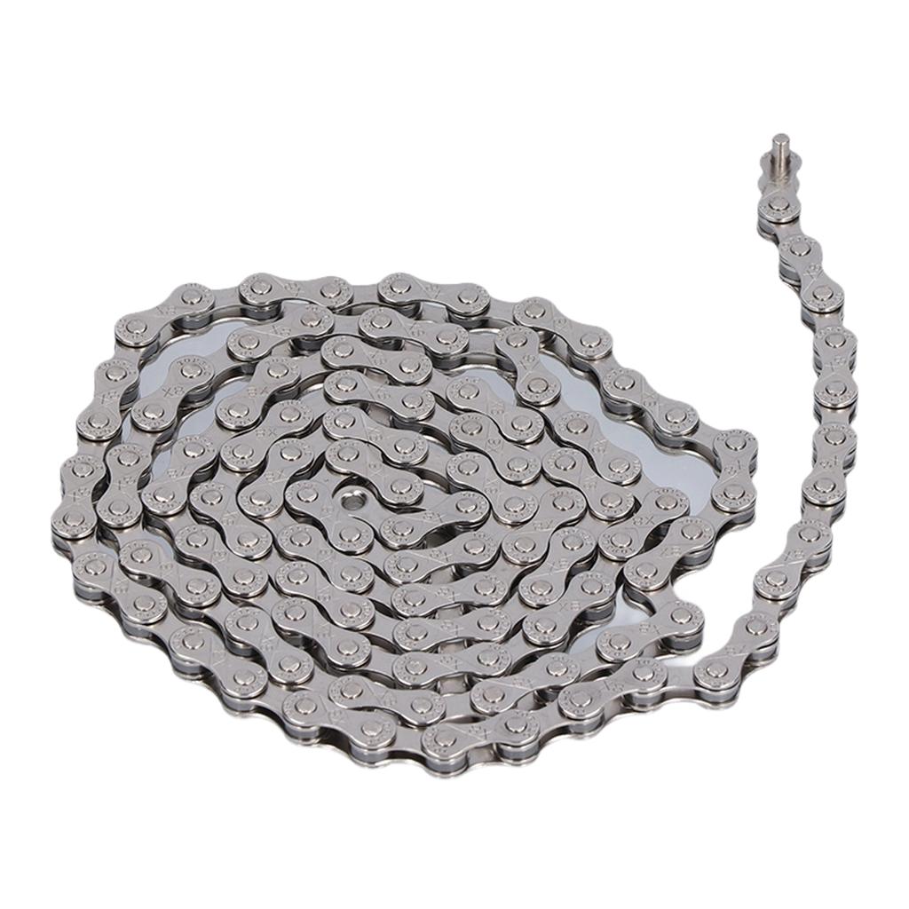 Bicycle Chain Antirust Anti Corrosion Bridge Structure High Tensile Strength 6 Speed Bike Chain