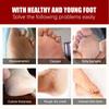 Jaysuing Fruit Acid Exfoliating Foot Mask Gently Exfoliates, Softens Calluses, Rejuvenates Skin, Moisturizes and Moisturizes Beautiful Feet