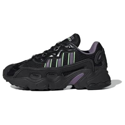 Zapatillas para Mujer Ozweego Og Negro Base Violeta Sombra Verde Chispa IG6021