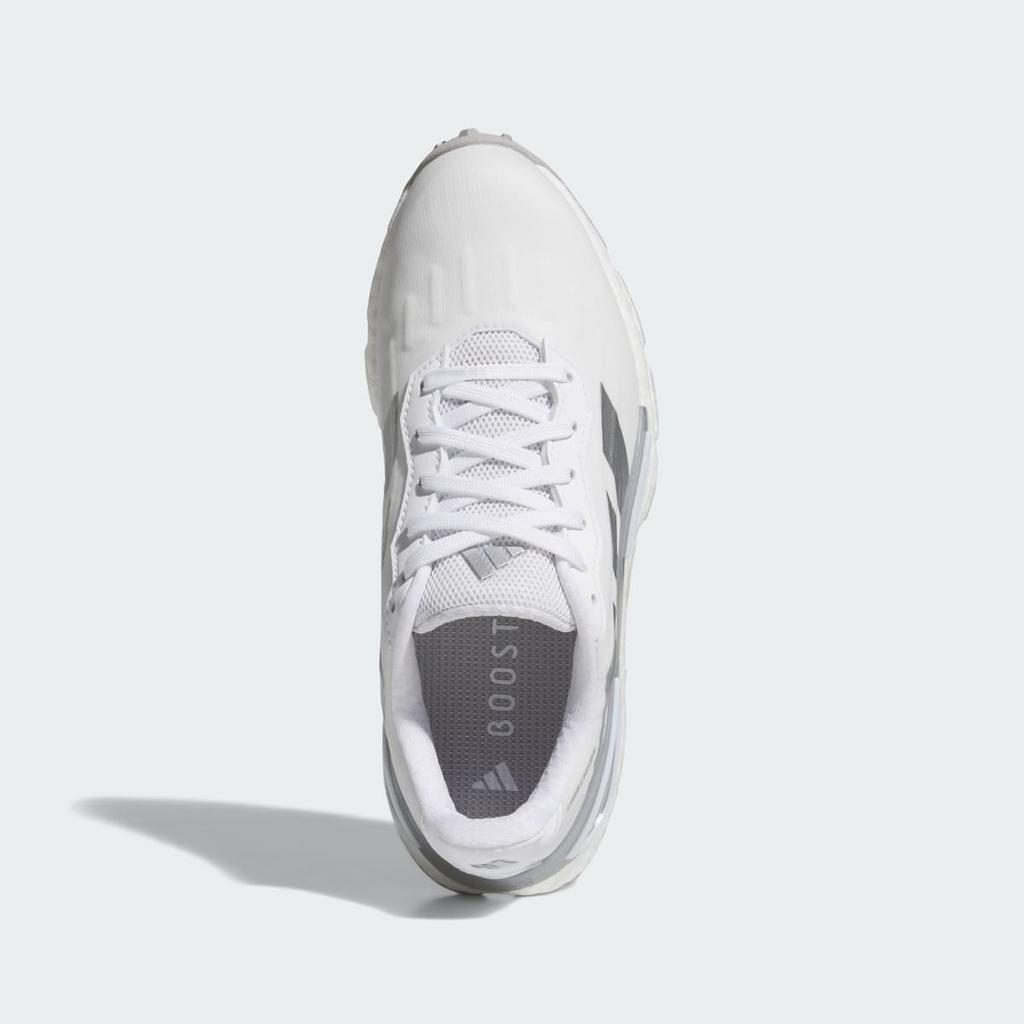 adidas WOMEN'S CODECHAOS 27 SPIKELESS GOLF KI1389 Women's Performance Sports Shoes Cloud White / Silver Metallic / Grey Two