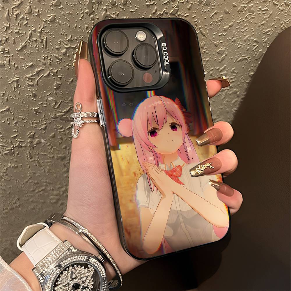 Satou H-Happy S-Sugar L-Life Phone Case For iPhone 15,16,12,14,13,17,11,E,Pro,Max,Plus,Air,Mini Black TPU Cover