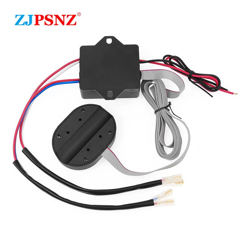 12V 8 Tones Musical Air Horn Electric Snail Horn For Vehicles Motorcycles Car With 8 Sounds Control Box Button Universal