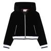 Hugo Childrens/Kids Velour Cropped Jacket