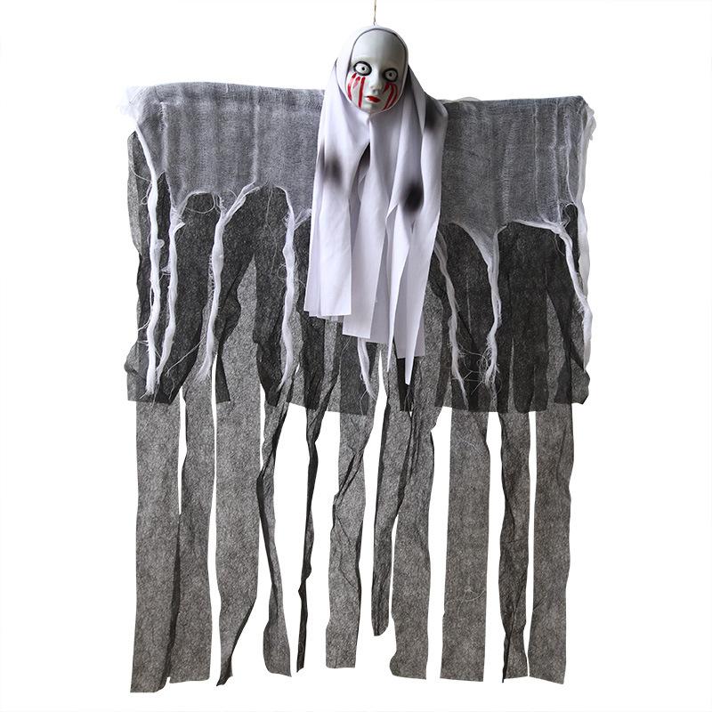 1Pack Hanging Halloween Skeleton Ghosts Decorations, Grim Reapers for Best Halloween Outdoor Decorations