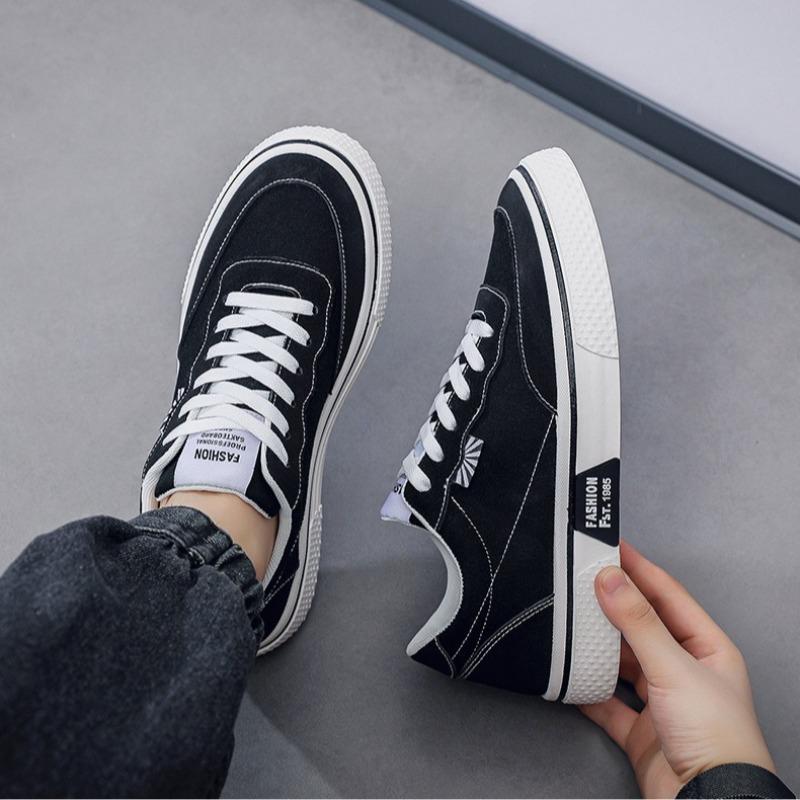 Classic Men's Canvas Shoes Breathable Casual Shoes Fashion Street Skateboard Oes Lace Up Vulcanized Shoe Men Sneakers Man Shoes