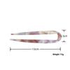 U-Shaped Hair Sticks Acetate Acrylic Hair Fork Hair Clips Fashion Bow Hairpin Geometric Headwear Women Girls Hair Accessories