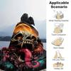 1pc Monster Printing Lightweight Flannel Blanket, Comfortable and Warm Blanket, for Camping Sofa Bed and Couch Office, Gift