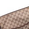 Used GUCCI GG canvas Shoulder Bag 145857 canvas leather Beige Brown Used Women