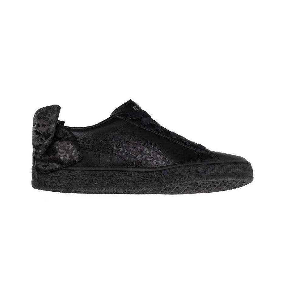 Puma Basket 'Bow Black Leopard' Women's 367828-02