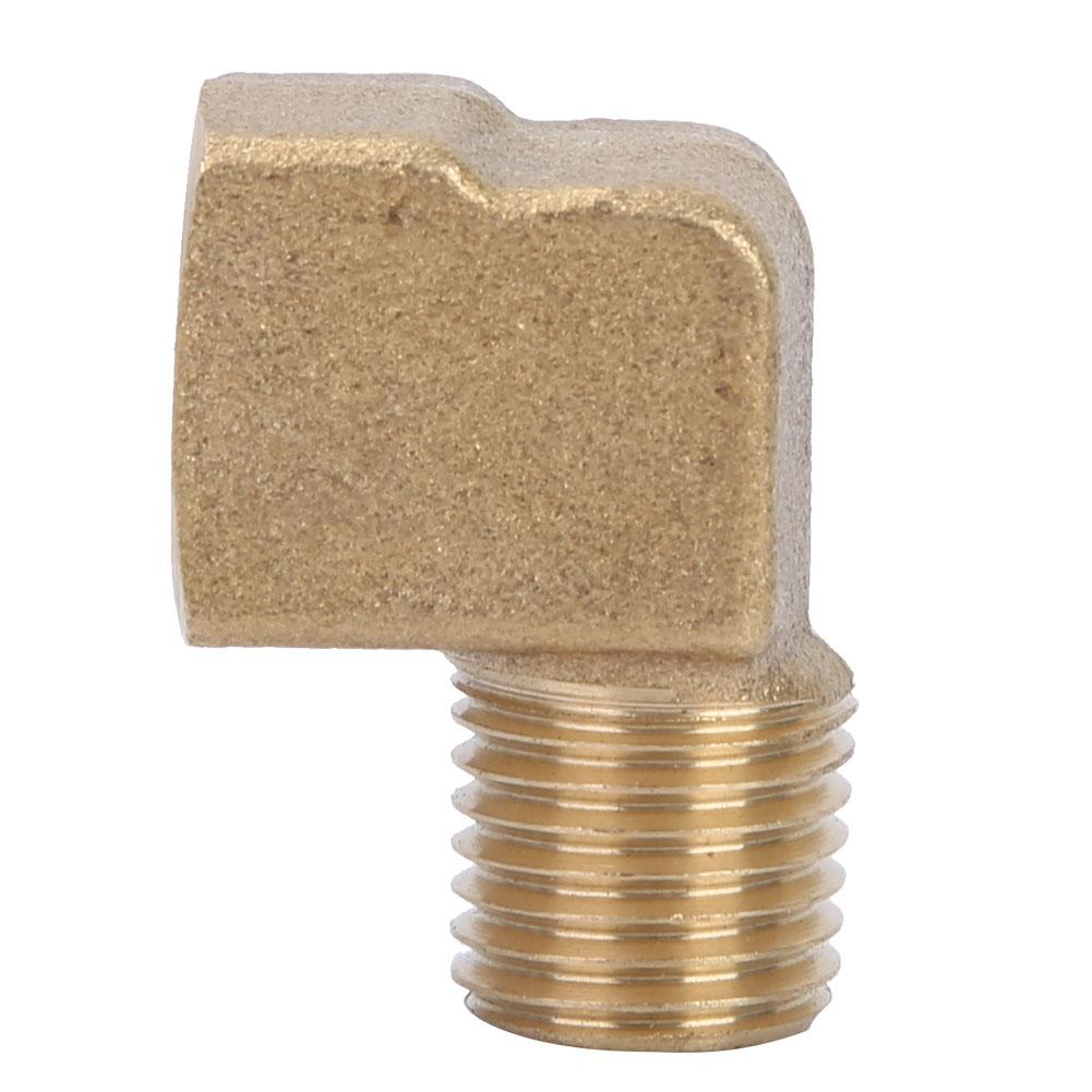 

Brass 1 4 Male Female NPT 90 Degree Elbow Pipe Fitting Connector
