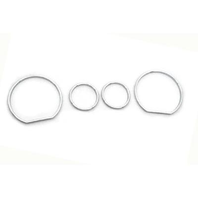 Chrome Styling Dashboard Gauge Ring Set for BMW E36 (models 90-00, with VDO Speedometer Only)
