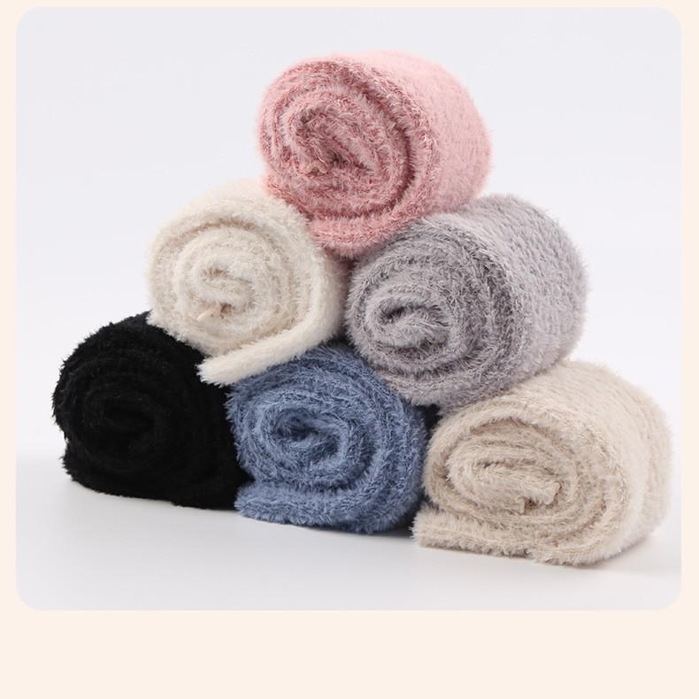 Women's Japanese Style Thick Fox Fur Leg Warmers - Cross-Border, Non-Shedding, Autumn/Winter Long Socks.