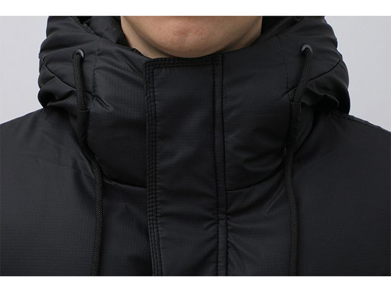 Men's Winter Trendy Hooded Down Jacket 2024: Thick, Warm, Stylish Duck Down Coat for Boys