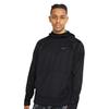 Nike Embroidered Logo Print Layered-Look Hoodie Men Tops Black AT3237-010