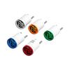 AC230V Digital Voltages Meter Round Voltages Tester with LED Display European Plugs In Digital Voltmeter Indicates