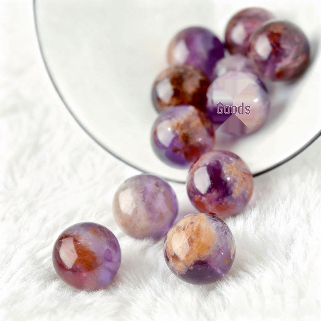 Multi-color Natural Amethyst Ghost Beads Bracelet for Men & Women - DIY Handmade Jewelry