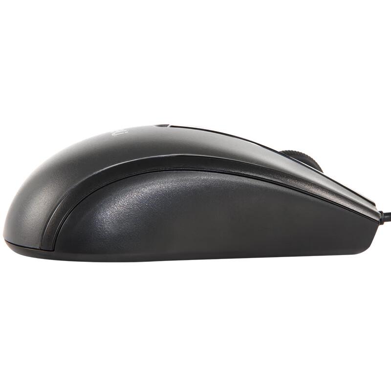 Deli Wired Ergonomic Silent USB Office Mouse