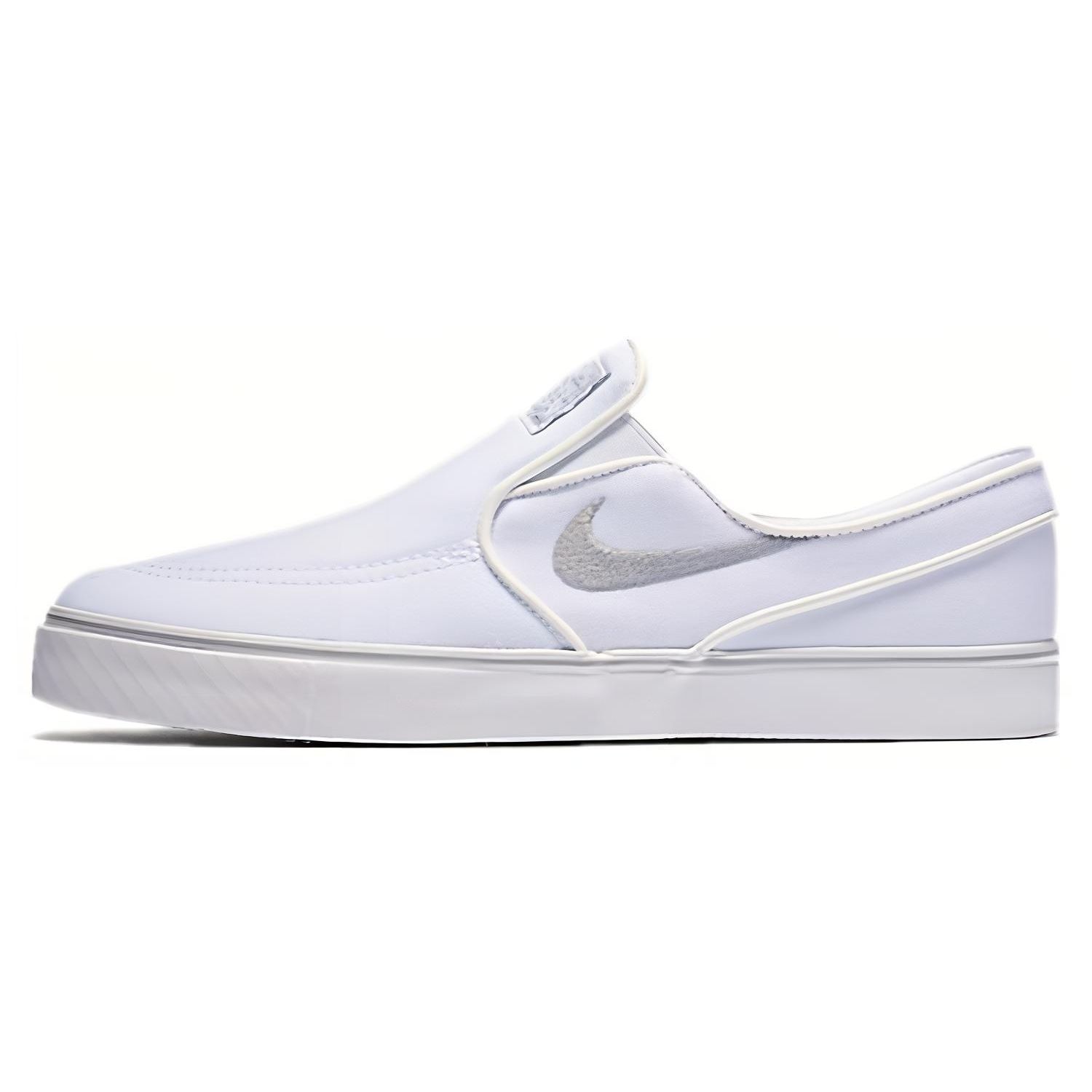 

Nike SB Zoom Stefan Janoski Удобные Повседневные Прочные Дышащие Низкие Кеды для Скейтбординга Мужские кроссовки Белые 831749-100 43