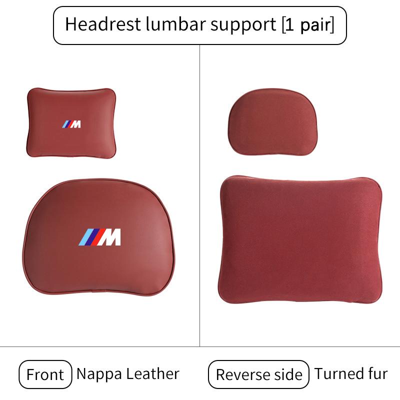 Opěrka hlavy a krku do auta Bederní polštář Komfortní opěrná poduška Autopříslušenství Pro BMW E90 E60 E46 E39 F30 F10 E87 X3 X4 X5 X1 G30