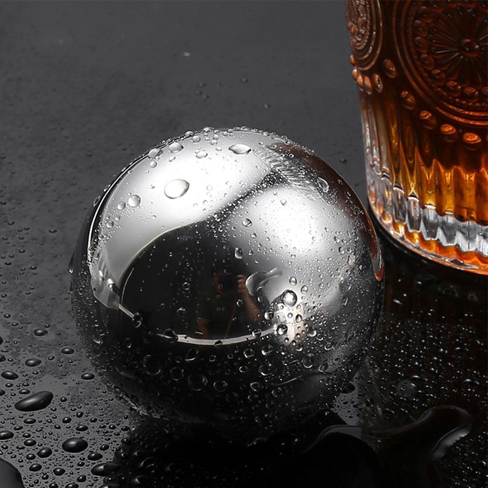 Ice Cubes Stainless Steel Chilling Stones Convenient