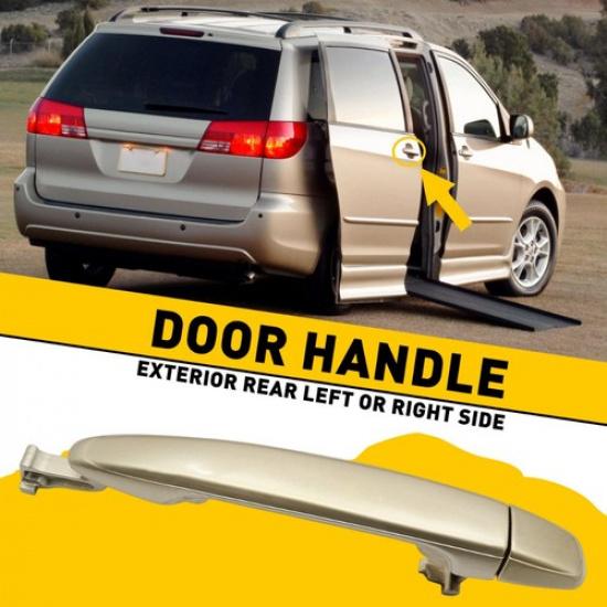 For 2004-2010 Toyota Sienna Rear Outside Exterior Door Handle Left or Right Side