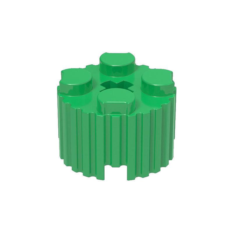 50pcs 92947 Round 2 X 2 Axle Hole Grille Bricks Collections Bulk Modular GBC Toys For Technical MOC DIY Building Blocks Compatib