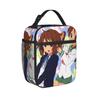 K-On! Anime Insulated Lunch Bag Cooler Bag Meal Container Cute Girl Yui Mio Azusa Tote Lunch Box Food Storage Bags School Travel