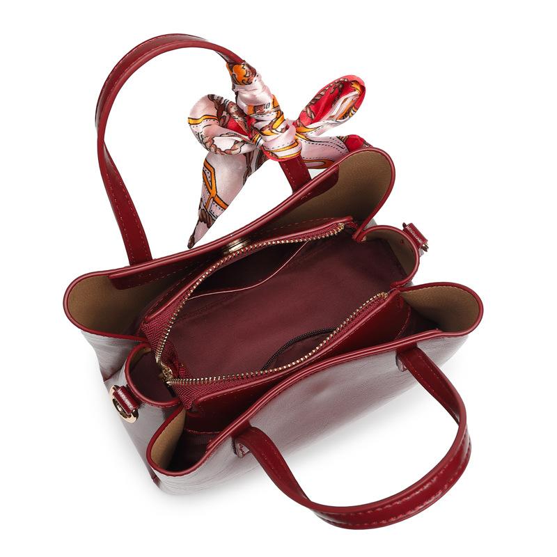 Ladies' Handbag, Fashionable, Light Luxury, Bridal Bag, High-end Feel, Large Capacity Handbag, Simple Single Shoulder Crossbody Bag