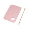 Rose Gold Foundation Mixing Tray Spatula Set Foundation Holder Plate Makeup Nail Art Palette